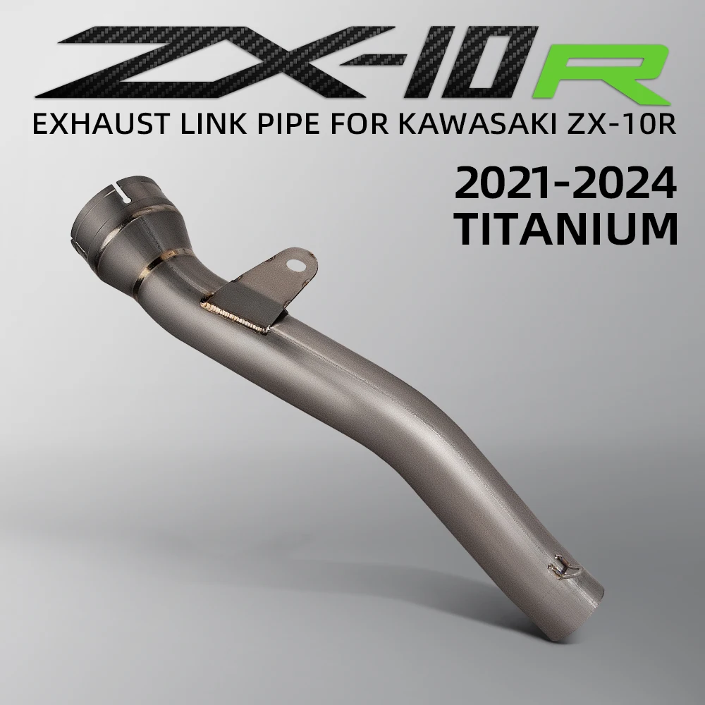 Slip on For Kawasaki ZX10R zx-10r 2021-2024 Motorcycle Exhaust Titanium Alloy Middle Link Pipe Connect Original Position System
Slip on For Kawasaki ZX10R zx-10r 2021-2024 Motorcycle Exhaust Titanium Alloy Middle Link Pipe Connect Original Position System