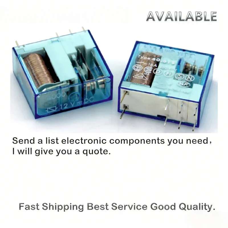 5PCS/Lot Type 40.61 Relay 12V 24V
5PCS/Lot Type 40.61 Relay 12V 24V