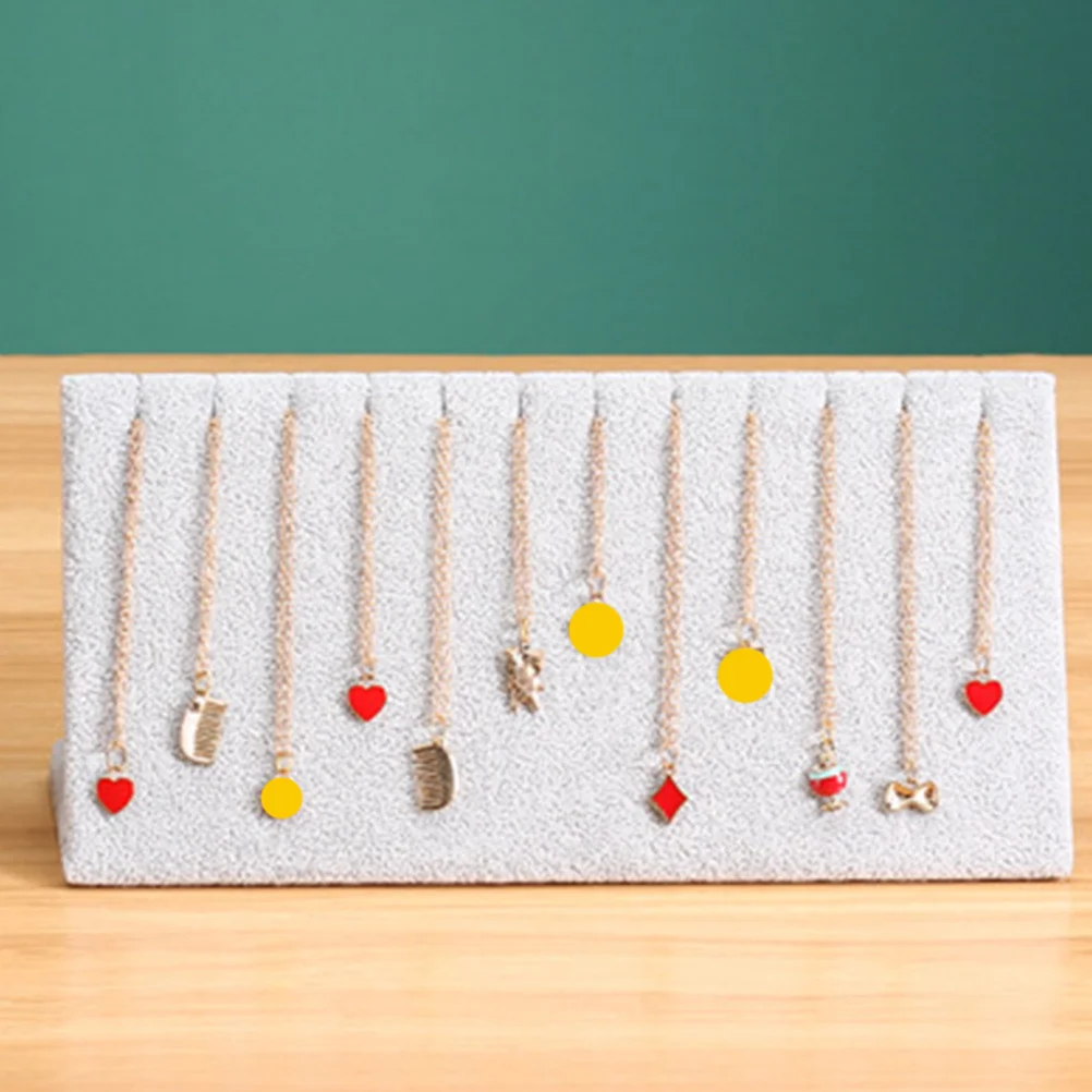 1pcs Jewelry Display Board Soft Material Necklace Organizer Stand For Bracelets Anklets Chains Desktop Jewelry Holder Storage
1pcs Jewelry Display Board Soft Material Necklace Organizer Stand For Bracelets Anklets Chains Desktop Jewelry Holder Storage