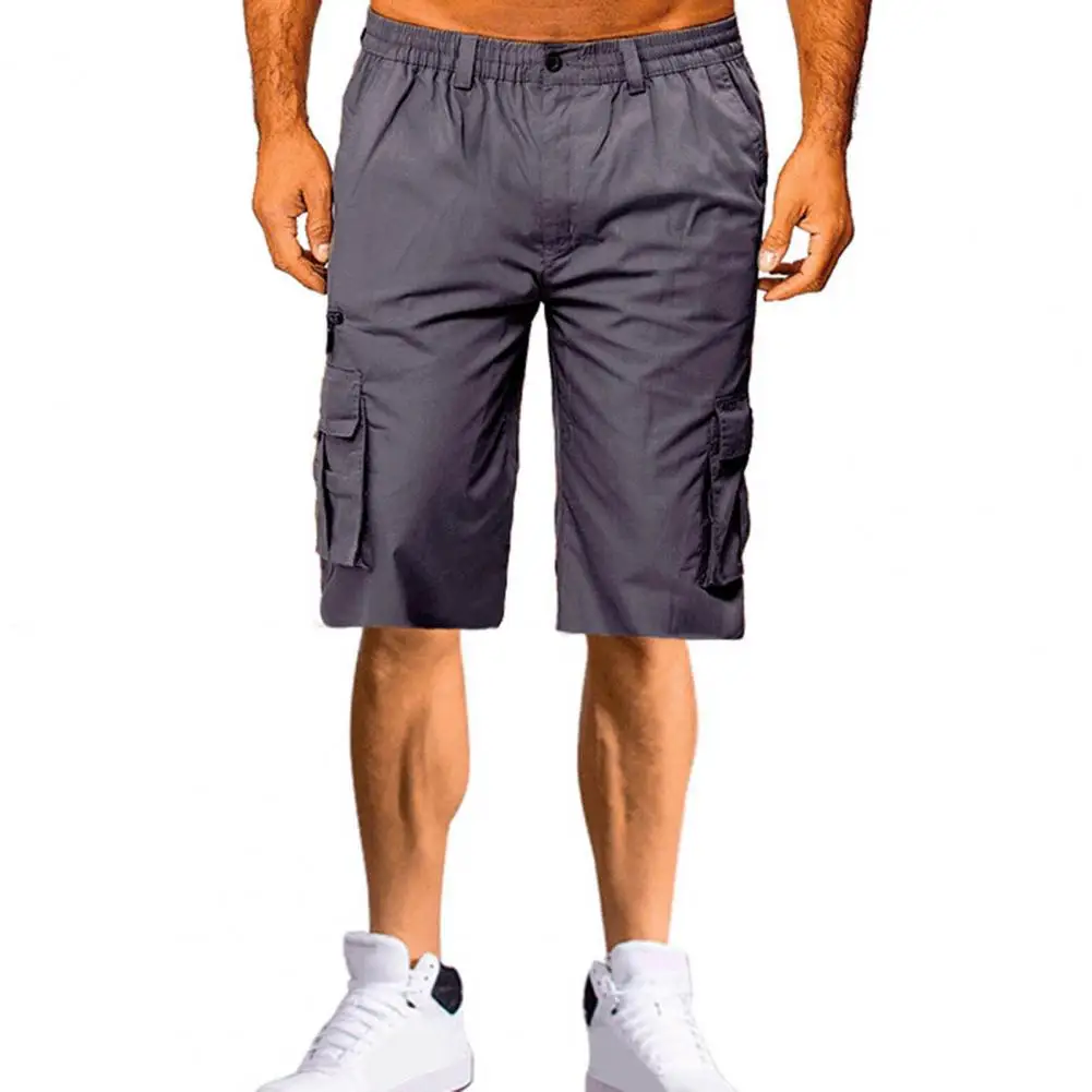 Athletic Shorts Versatile Men's Casual Shorts Elastic Waist Multi Pockets Straight Leg for Summer Fitness Beach Leisure 
Athletic Shorts Versatile Men's Casual Shorts Elastic Waist Multi Pockets Straight Leg for Summer Fitness Beach Leisure