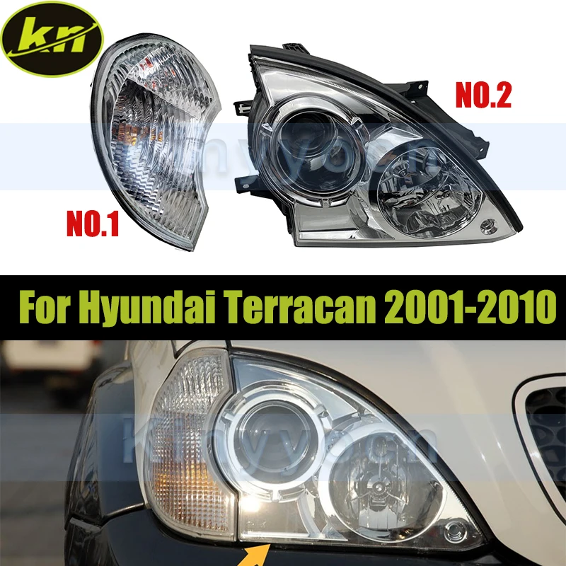 Front Bumper Headlight Headlamp For Hyundai Terracan 2001-2010 Head Light Head Lamp
Front Bumper Headlight Headlamp For Hyundai Terracan 2001-2010 Head Light Head Lamp