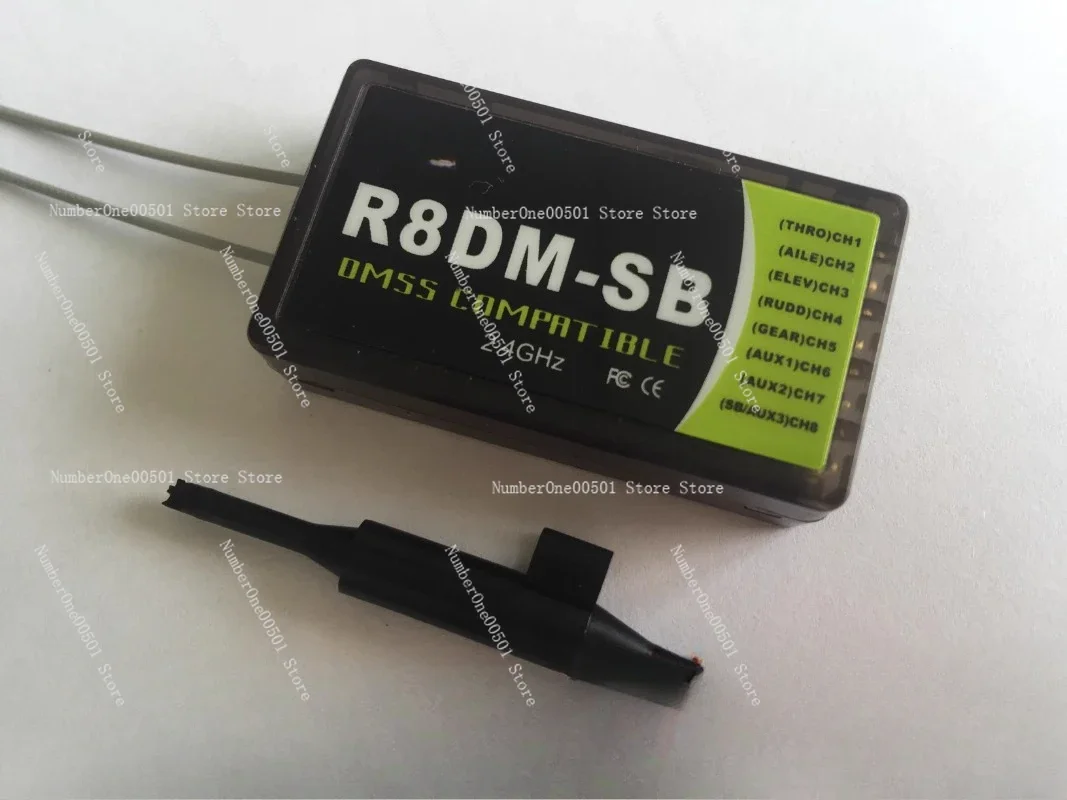 2.4GHZ R8DM-SB receiver compatible with JR DMSS XG6 XG7 XG8 XG11
2.4GHZ R8DM-SB receiver compatible with JR DMSS XG6 XG7 XG8 XG11