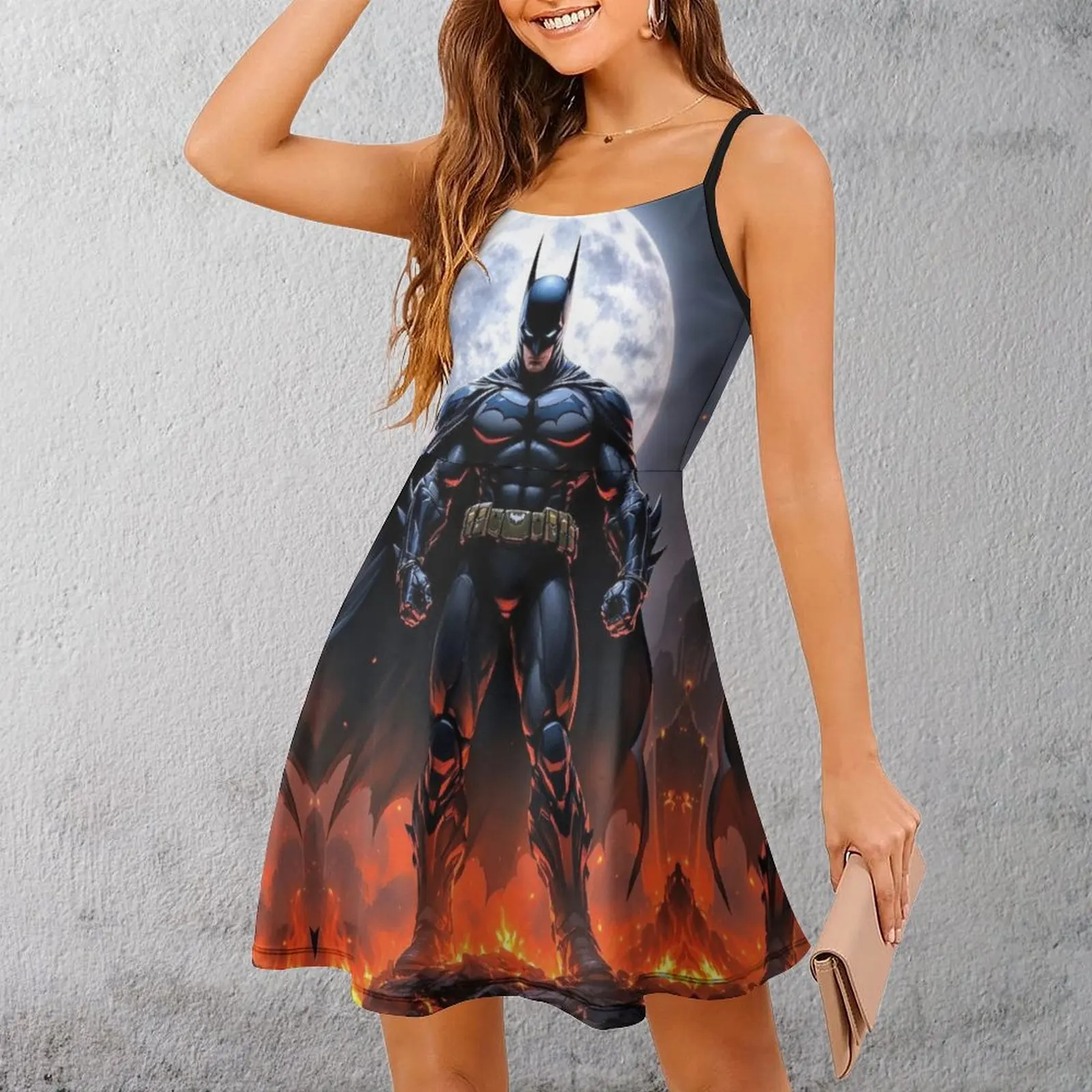 The Bats Batty The Dark Knight Caped Gotham's Guardian (206) Женское платье на бретельках с юмором и графическим рисунком Платье на подтяжках Новинка Экзотическая W
The Bats Batty The Dark Knight Caped Gotham's Guardian (206) Женское платье на бретельках с юмором и графическим рисунком Платье на подтяжках Новинка Экзотическая W