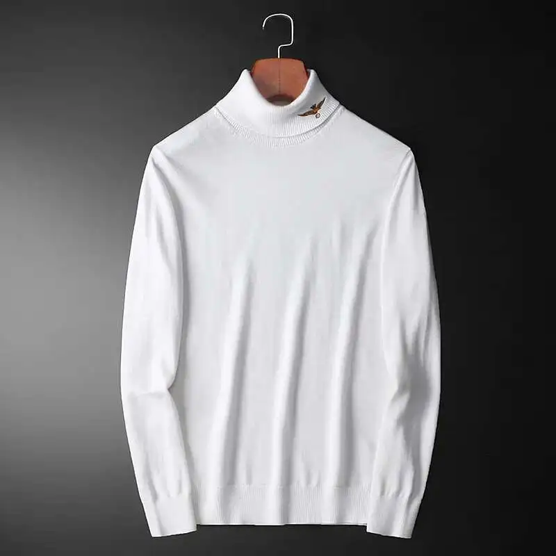 Wool Half High Neck knitted sweater Casual Social Club Outfits Herren Pullover Simple Solid Home Pull Homme Sweater For Men
Wool Half High Neck knitted sweater Casual Social Club Outfits Herren Pullover Simple Solid Home Pull Homme Sweater For Men