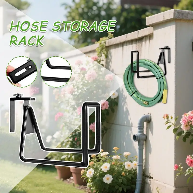 Garden Hose Hanger Heavy Duty Metal Hose Holder For Wall Space-saving Pipe Keeper For Garden Garage Basement Shed Tool House
Garden Hose Hanger Heavy Duty Metal Hose Holder For Wall Space-saving Pipe Keeper For Garden Garage Basement Shed Tool House