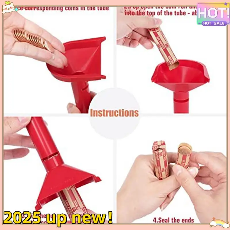 Coin Sorter With Coin Wrappers With 150Pcs Coin Rolls Wrappers Assorted Plastic For All Coins
Coin Sorter With Coin Wrappers With 150Pcs Coin Rolls Wrappers Assorted Plastic For All Coins