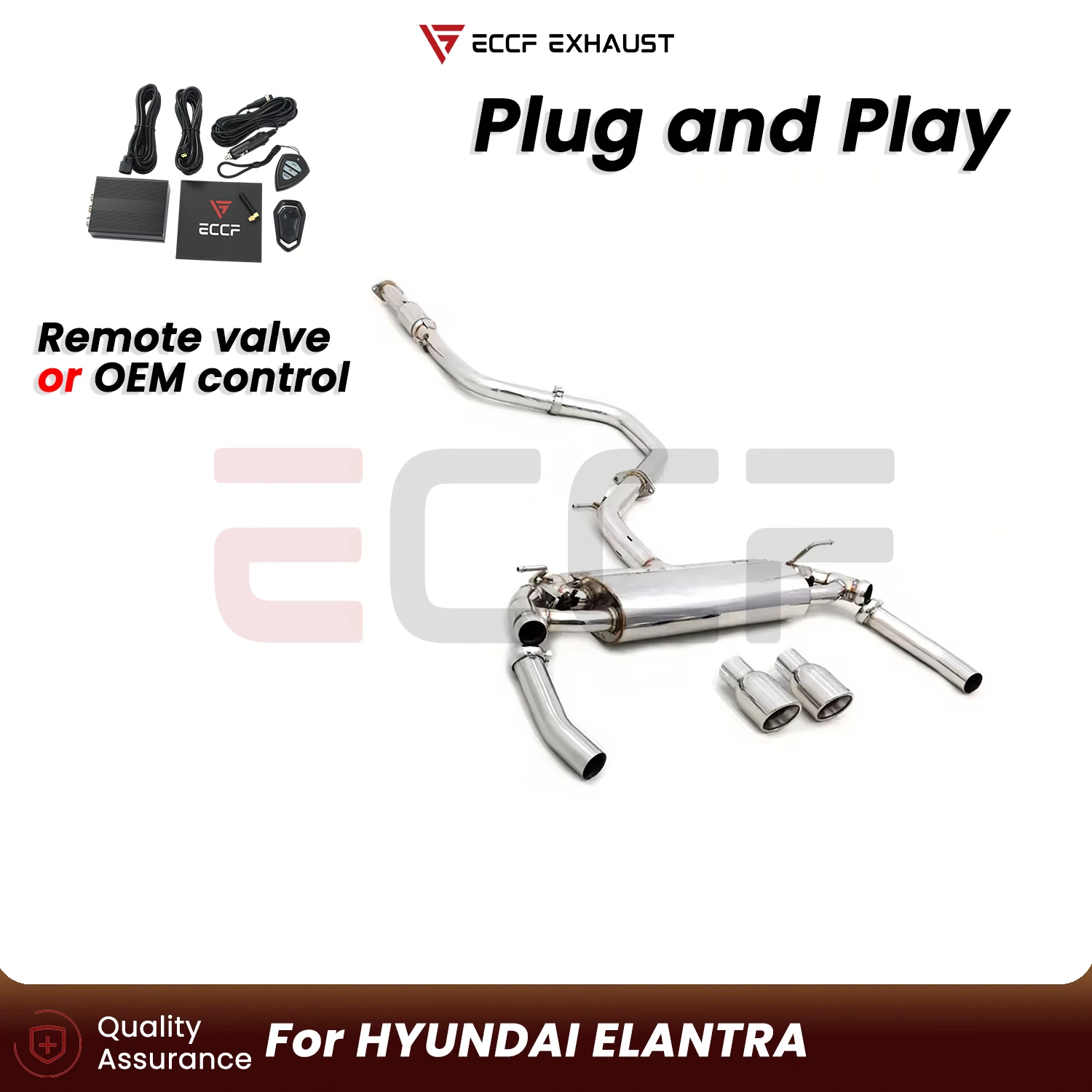 Sporty Stainless steel Catback exhaust FOR HYUNDAI ELANTRA Aggressive Exhaust Sound Performance Upgrade Easy Installation
Sporty Stainless steel Catback exhaust FOR HYUNDAI ELANTRA Aggressive Exhaust Sound Performance Upgrade Easy Installation