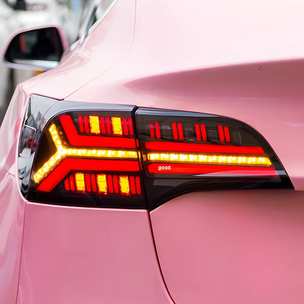 For Tesla Model 3 Model Y 2019-2023 Led Auto Rear Lamps Assembly Upgrade Dynamic Streamer Brake Car Taillights Accessories
For Tesla Model 3 Model Y 2019-2023 Led Auto Rear Lamps Assembly Upgrade Dynamic Streamer Brake Car Taillights Accessories