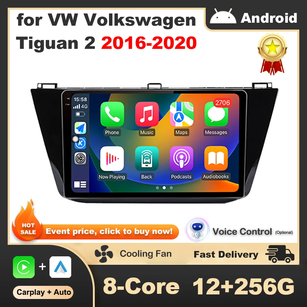 10.1 inch for VW Volkswagen Tiguan 2 2016 - 2020 Android OS BT Car Radio Video Multimedia Player GPS Navi Stereo HD Split Screen
10.1 inch for VW Volkswagen Tiguan 2 2016 - 2020 Android OS BT Car Radio Video Multimedia Player GPS Navi Stereo HD Split Screen