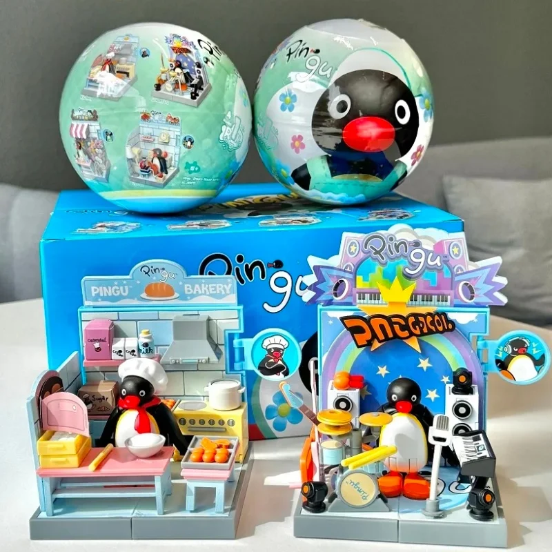 Серия Pingu Dream Cabin, слепая коробка, милые фигурки животных, игрушки, модный декор для рабочего стола, детский подарок на день рождения «сделай сам», яйцо-сюрприз
Серия Pingu Dream Cabin, слепая коробка, милые фигурки животных, игрушки, модный декор для рабочего стола, детский подарок на день рождения «сделай сам», яйцо-сюрприз