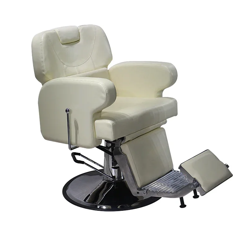 High-end beauty barber shop hair salon reclining men's shaving chair lifting new model
High-end beauty barber shop hair salon reclining men's shaving chair lifting new model