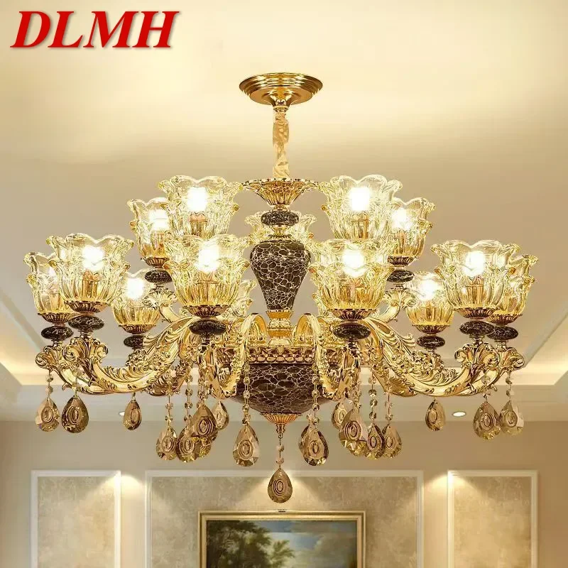DLMH European Luxury Crystal Chandelier LED American Living Room Restaurant Bedroom Villa Hotel Clothing Store Pendent Lamp
DLMH European Luxury Crystal Chandelier LED American Living Room Restaurant Bedroom Villa Hotel Clothing Store Pendent Lamp