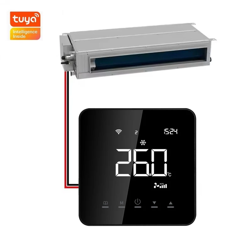Intelligent V Duct Split Thermostat for Ogeneral Mitsubish Smart Wifi Control for Gree Midea with Alexa Voice Control
Intelligent V Duct Split Thermostat for Ogeneral Mitsubish Smart Wifi Control for Gree Midea with Alexa Voice Control