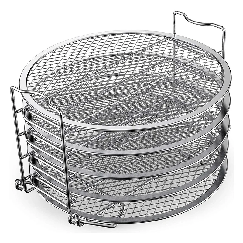New Dehydrator Rack Stainless Steel Stand Accessories Compatible with for Ninja Foodi Pressure Cooker and Air Fryer 6.5
New Dehydrator Rack Stainless Steel Stand Accessories Compatible with for Ninja Foodi Pressure Cooker and Air Fryer 6.5