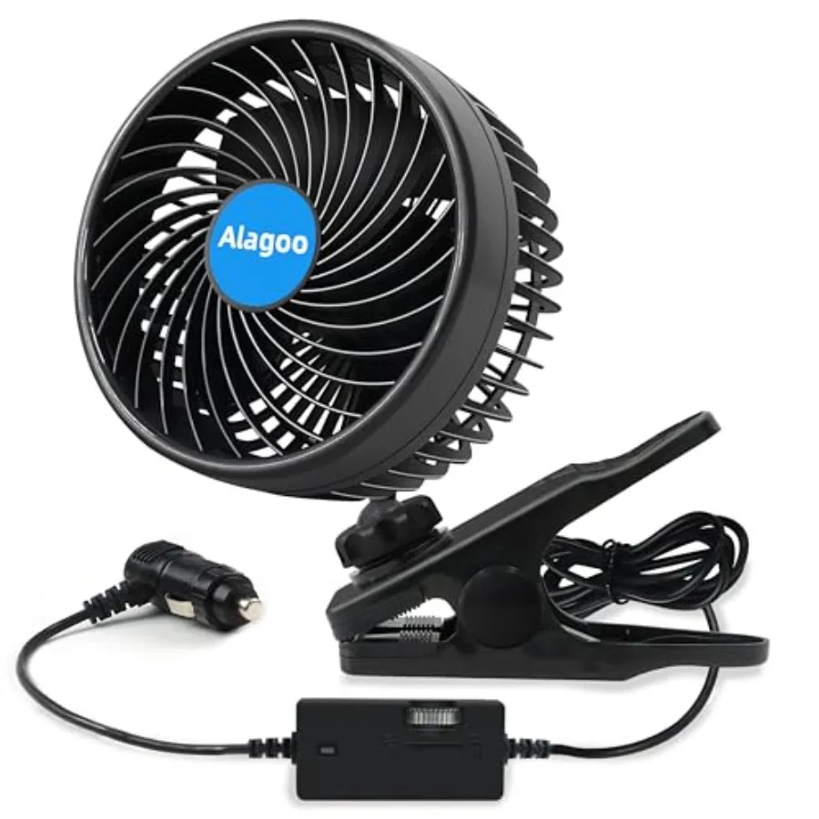 Car Fan 6'' 12V Cool Gadgets Clip Fan for Front Rear Seat Passenger Portable Electric Air Fresh Fan with Cigarette Lighter Plug
Car Fan 6'' 12V Cool Gadgets Clip Fan for Front Rear Seat Passenger Portable Electric Air Fresh Fan with Cigarette Lighter Plug