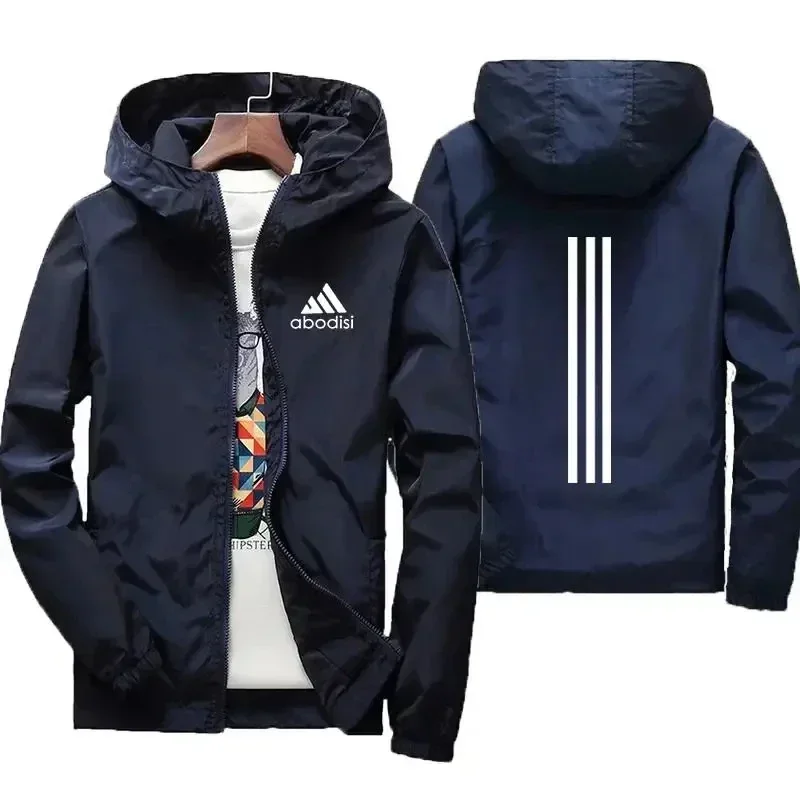 Men's High-end Hooded Windbreaker Jacket Thin Zip Up Windproof Sun Protection Coat Spring Summer Fashion Casual Rainproof Jacket
Men's High-end Hooded Windbreaker Jacket Thin Zip Up Windproof Sun Protection Coat Spring Summer Fashion Casual Rainproof Jacket