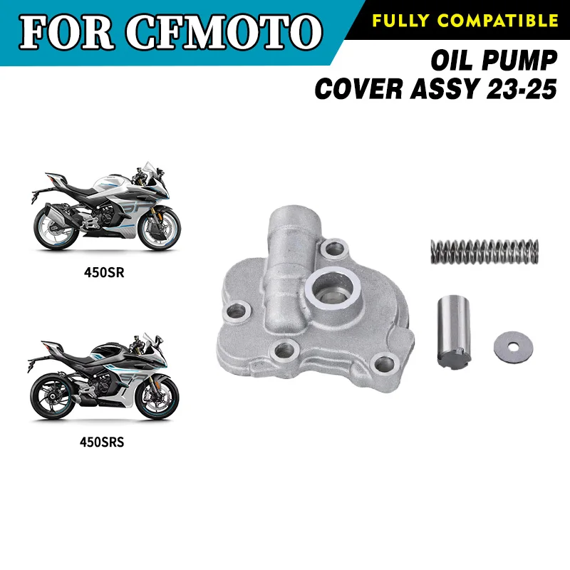 For CFMOTO 450SR 450SRS Oil Pump Cover Assy 23-25 CF400-6 SR450 Oil Pump Guard Protective Motorcycle Accessories Original Parts
For CFMOTO 450SR 450SRS Oil Pump Cover Assy 23-25 CF400-6 SR450 Oil Pump Guard Protective Motorcycle Accessories Original Parts