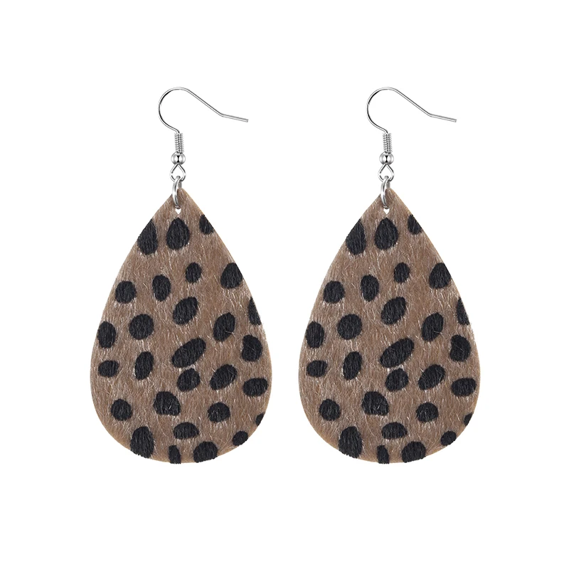 Classic Fashion Faux Leather Earrings Lightweight Teardrop Handmade Drop Dangle Earrings For Women Girls Jewelry Wholesale
Classic Fashion Faux Leather Earrings Lightweight Teardrop Handmade Drop Dangle Earrings For Women Girls Jewelry Wholesale