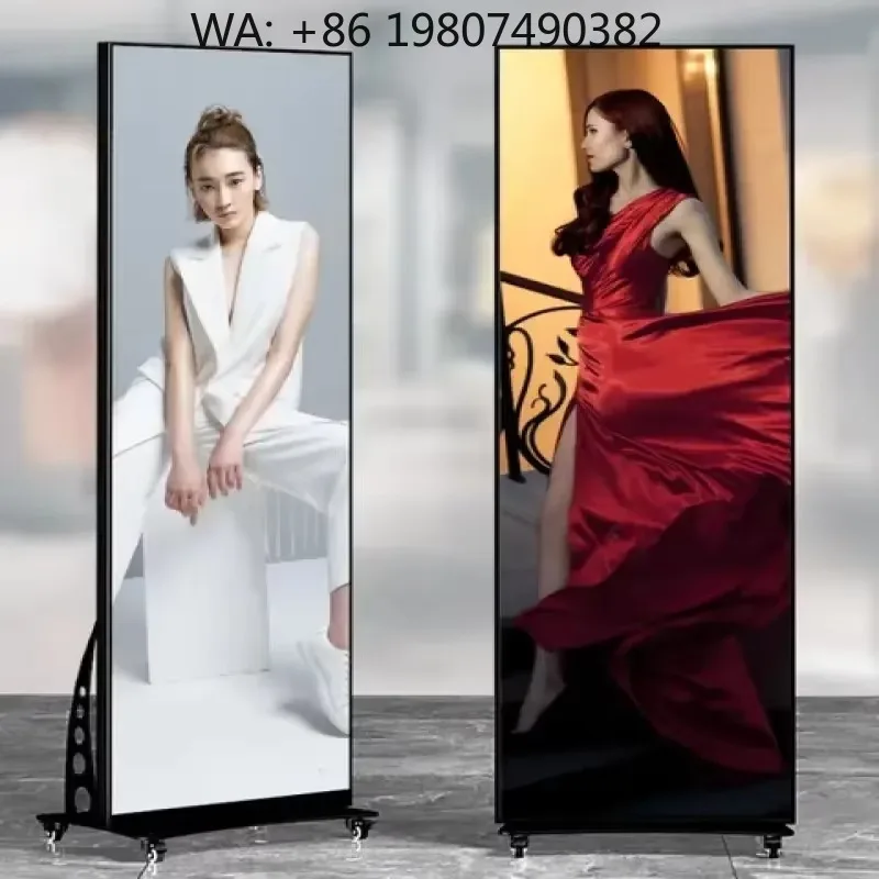 P2.5 Vertical LED Poster Display Ultra Slim Full Color Screen For Indoor Outdoor Commercial Vertical Advertising
P2.5 Vertical LED Poster Display Ultra Slim Full Color Screen For Indoor Outdoor Commercial Vertical Advertising