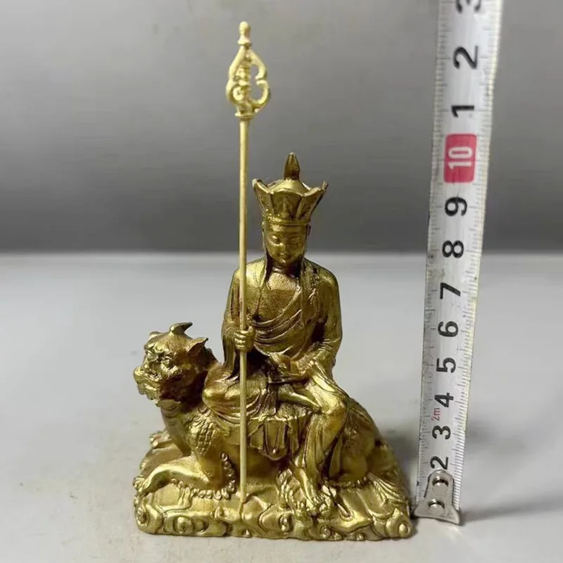 Antique Dizang Buddha Ornament Living Room Decoration Retro Dizang King Buddha Statue Home Crafts Ornaments
Antique Dizang Buddha Ornament Living Room Decoration Retro Dizang King Buddha Statue Home Crafts Ornaments