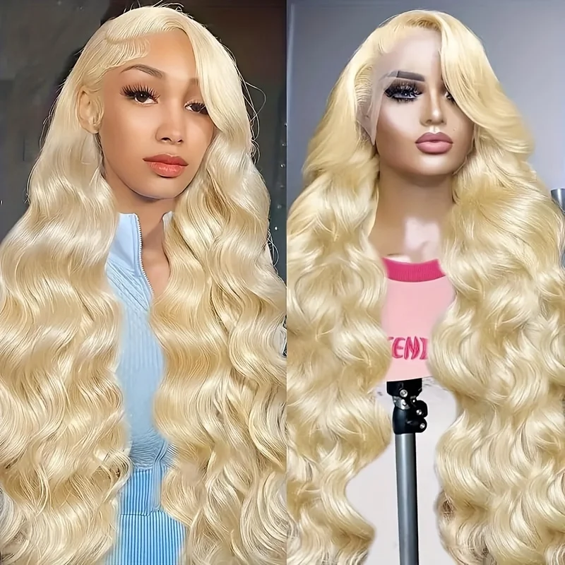40Inch 613 Body Wave Blonde 13x6 Lace Front Wig Human Hair 220% Density Body Wave Transparent HD Blonde Lace Vietnamese Hair Pre Plucked Human Hair Wig
40Inch 613 Body Wave Blonde 13x6 Lace Front Wig Human Hair 220% Density Body Wave Transparent HD Blonde Lace Vietnamese Hair Pre Plucked Human Hair Wig