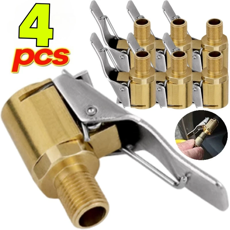 Air Chuck 8mm Brass Inflating Nozzle for Car Truck Motorcycle Tire Air Compressor Tool Garage Industrial Use Quick Connect
Air Chuck 8mm Brass Inflating Nozzle for Car Truck Motorcycle Tire Air Compressor Tool Garage Industrial Use Quick Connect