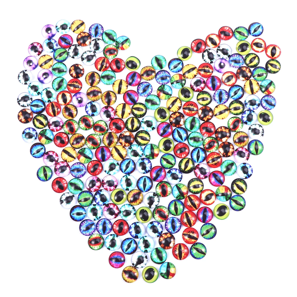 200 Pcs Fluorescent Gem Patch Eye Stickers for Crafts Glass Cabochons Jewelry Making Supplies Dragon Eye Crystal Snaps
200 Pcs Fluorescent Gem Patch Eye Stickers for Crafts Glass Cabochons Jewelry Making Supplies Dragon Eye Crystal Snaps