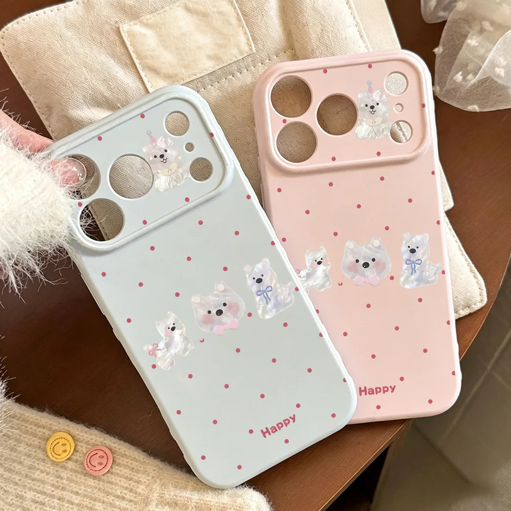 Ins Red Polka Dots Puppy Candy Phone Case For iPhone 16 Case iPhone 17 15 14 13 12 11 Pro Max Full Cover Camera Lens Protection
Ins Red Polka Dots Puppy Candy Phone Case For iPhone 16 Case iPhone 17 15 14 13 12 11 Pro Max Full Cover Camera Lens Protection