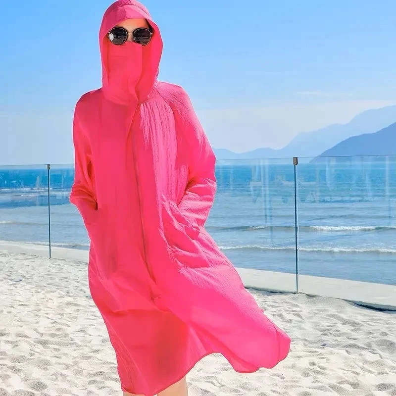 Summer Outdoors Breathable Sunscreen Clothing Female Hooded Lightweight Thin Sunscreen Clothing Women Zipper Sunscreen Clothing
Summer Outdoors Breathable Sunscreen Clothing Female Hooded Lightweight Thin Sunscreen Clothing Women Zipper Sunscreen Clothing