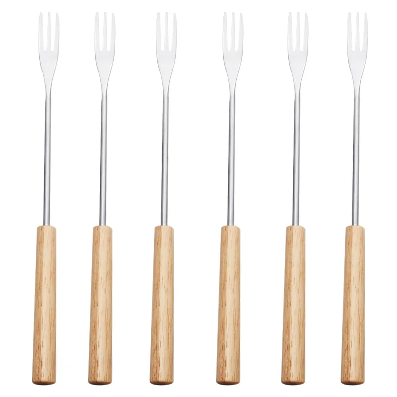 Multifunctional SS Fruit Chocolate Cheese Bbq Hot Pot Fondue Forks Dessert Marshmallows Meat Roasting Fork
Multifunctional SS Fruit Chocolate Cheese Bbq Hot Pot Fondue Forks Dessert Marshmallows Meat Roasting Fork