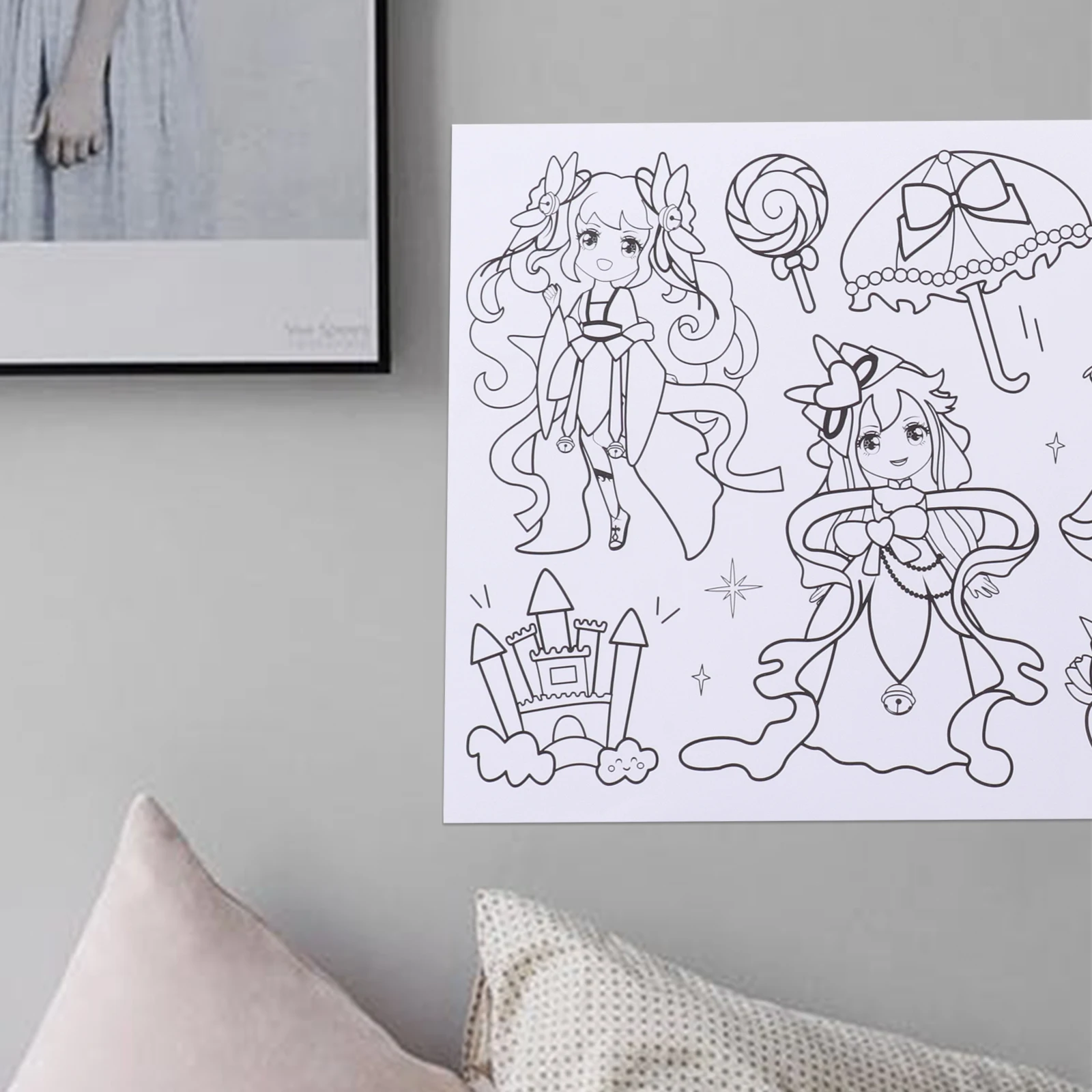 Graffiti Kids Drawing Paper Large Size Blank Coloring Poster DIY Craft Paintable Wall Floor Desk Safe Reusable Non
Graffiti Kids Drawing Paper Large Size Blank Coloring Poster DIY Craft Paintable Wall Floor Desk Safe Reusable Non