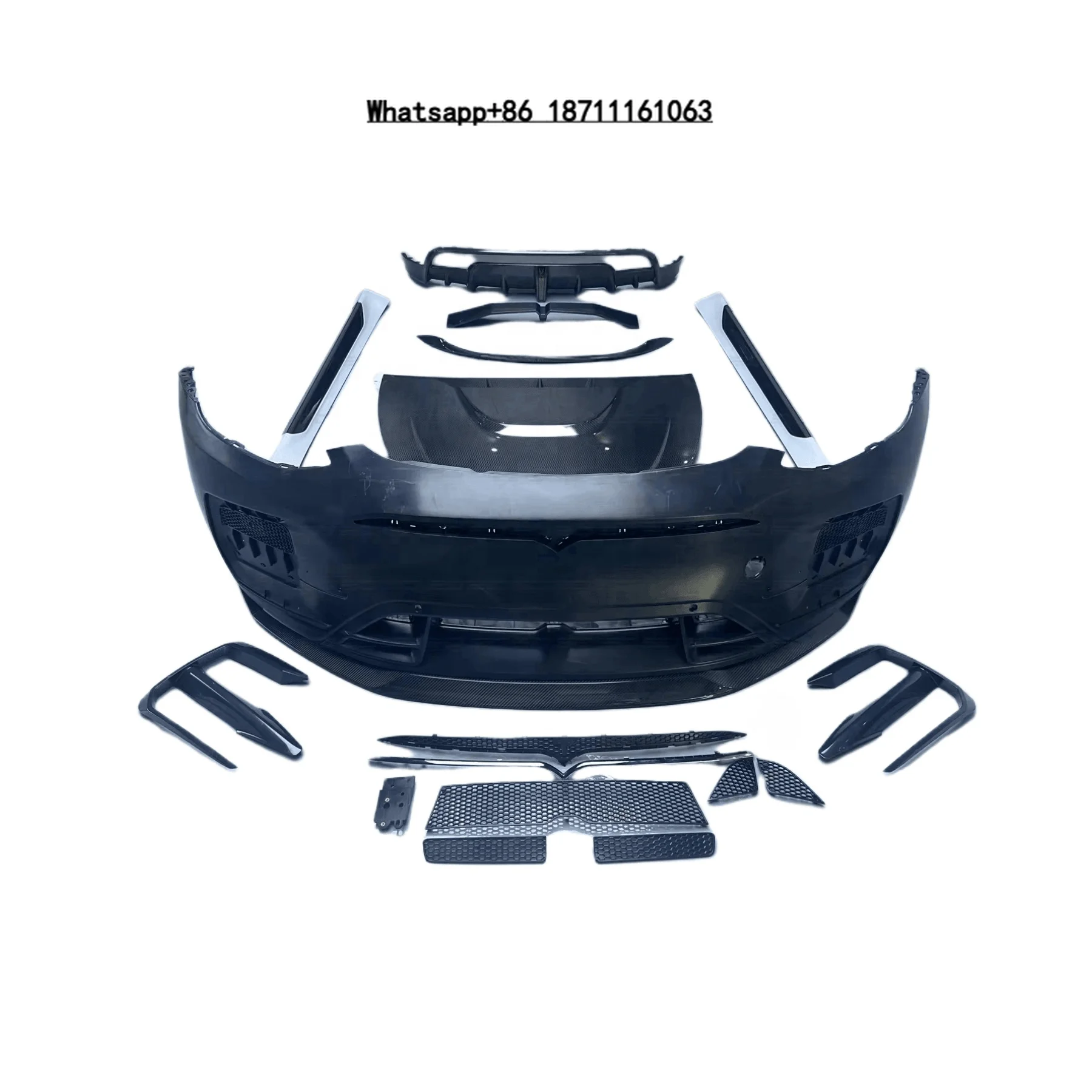 pp and Carbon Fiber Bodykit Bodykit for Model Y 2019+ Front Bumper Front Lip Side Skirts Wheel Eyebrow Rear Diffuser Spoiler
pp and Carbon Fiber Bodykit Bodykit for Model Y 2019+ Front Bumper Front Lip Side Skirts Wheel Eyebrow Rear Diffuser Spoiler