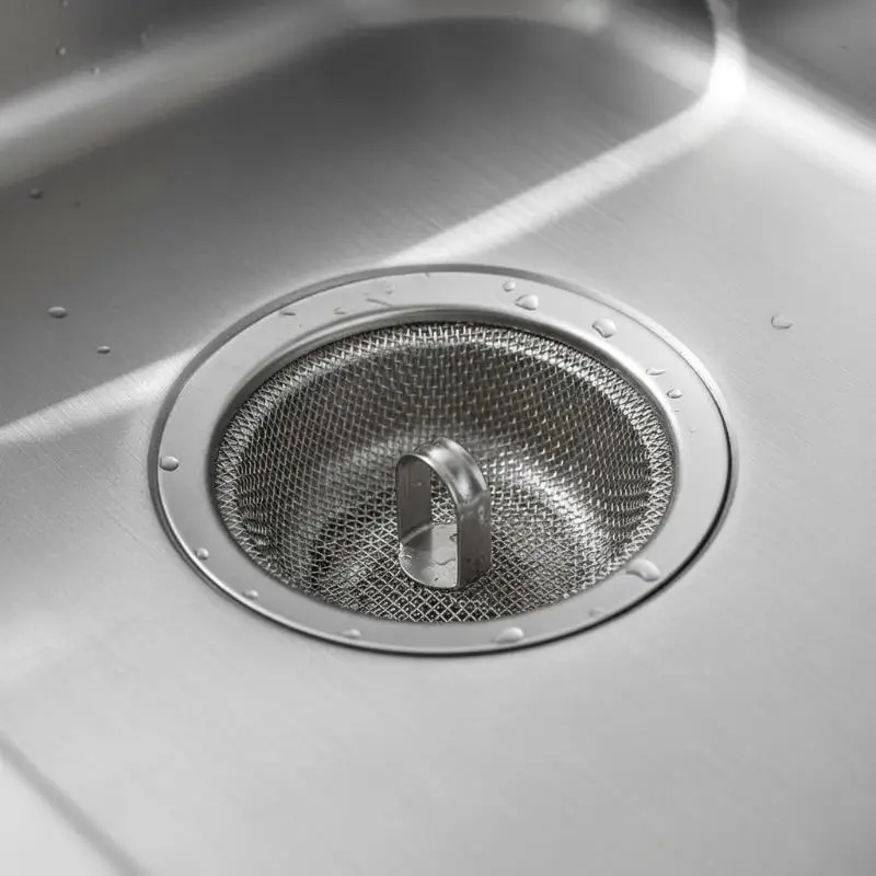 Stainless Steel Kitchen Sink Drain Filter Disposable Mesh Trap Easy Remove Food Waste Keeps Drains Clear for Households
Stainless Steel Kitchen Sink Drain Filter Disposable Mesh Trap Easy Remove Food Waste Keeps Drains Clear for Households
