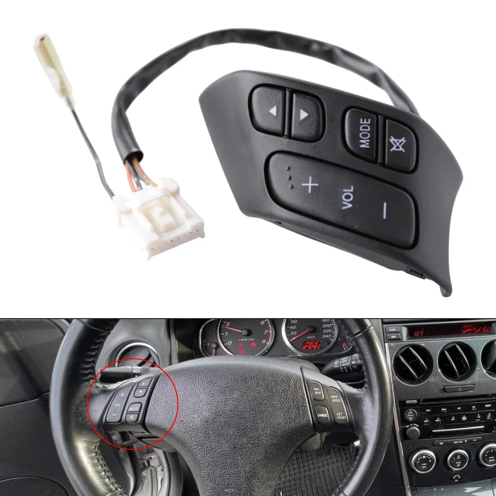 Multi-function Audio Button Switch On The Left Side Of The Car Steering Wheel Black Steering Wheel Parts 153769 For Mazda 6 2004
Multi-function Audio Button Switch On The Left Side Of The Car Steering Wheel Black Steering Wheel Parts 153769 For Mazda 6 2004