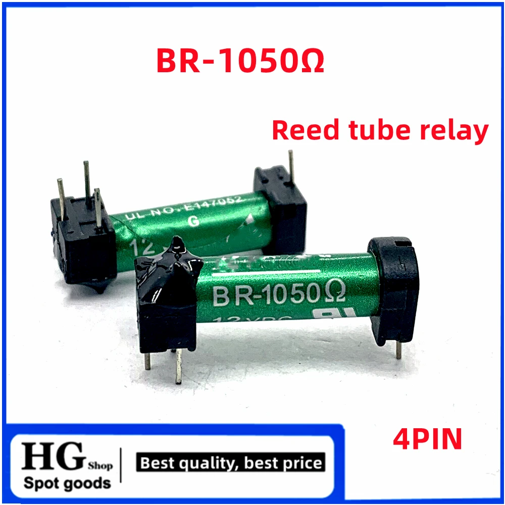 5PCS/Lot Reed tube relay BR-1050Ω BR-1050R EUR 12VDC 4-pin 12V BR1050 in-line relay
5PCS/Lot Reed tube relay BR-1050Ω BR-1050R EUR 12VDC 4-pin 12V BR1050 in-line relay