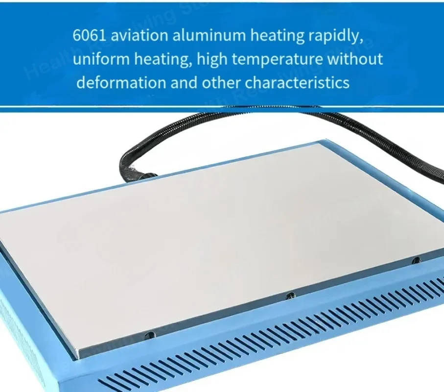6061 aluminum side cover split heating platform adjustable temperature aluminum substrate LED lamp bead desoldering
6061 aluminum side cover split heating platform adjustable temperature aluminum substrate LED lamp bead desoldering