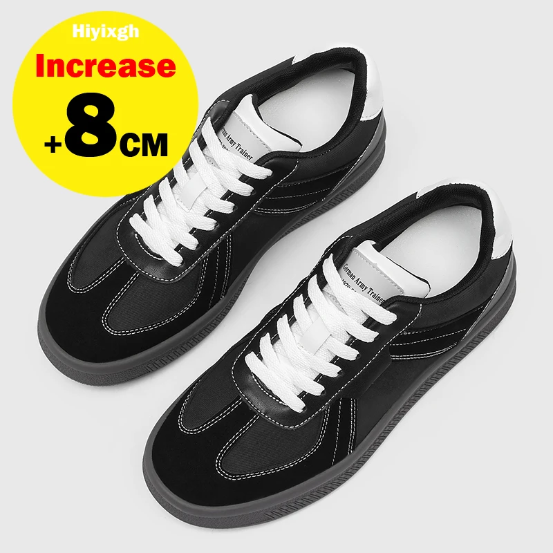 2026 Men's Invisible Height Increasing Elevator Shoes Lace-up Sporty White Sneakers 6cm 8cm Taller Size Plus Invisible Elevate
2026 Men's Invisible Height Increasing Elevator Shoes Lace-up Sporty White Sneakers 6cm 8cm Taller Size Plus Invisible Elevate
