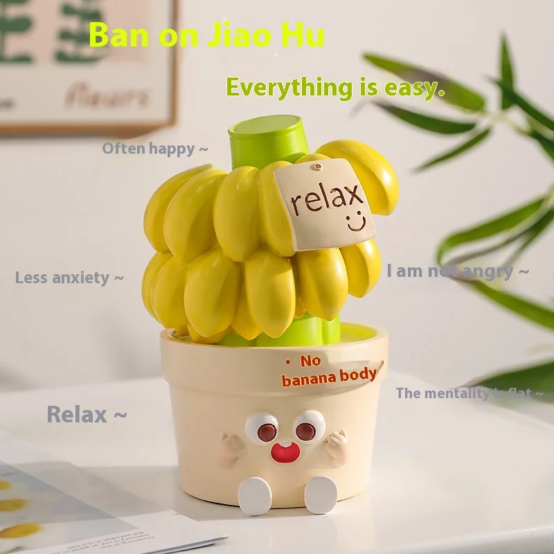 No Banana Anxiety" Desk Sign - Funny Mental Health Decor For Office - Therapist-Approved Stress Relief Gift Resin & Metal
No Banana Anxiety" Desk Sign - Funny Mental Health Decor For Office - Therapist-Approved Stress Relief Gift Resin & Metal