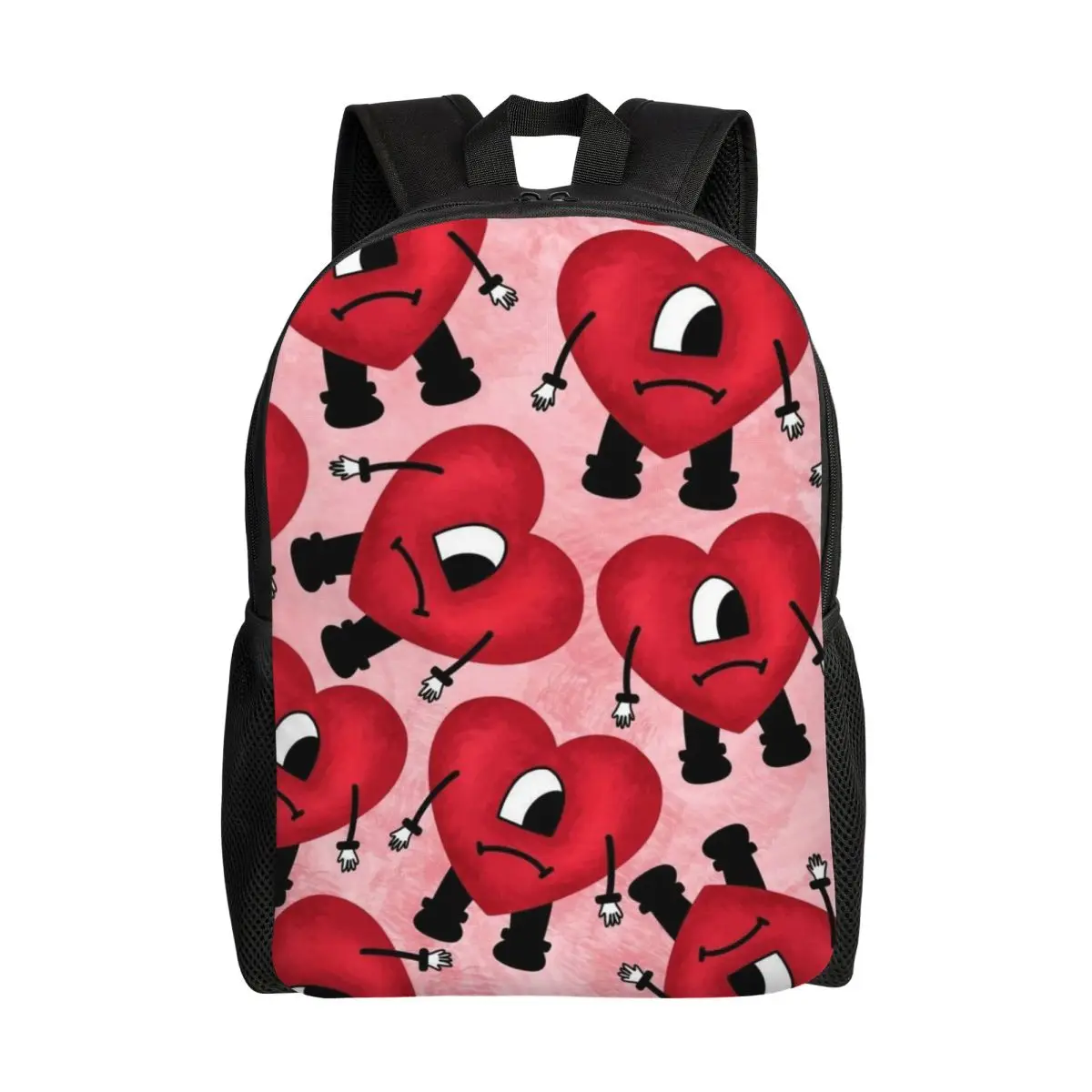 Custom Rabbit Bad B-Bunny Heart Backpacks for Women Men Water Resistant College School Bag Printing Bookbags
Custom Rabbit Bad B-Bunny Heart Backpacks for Women Men Water Resistant College School Bag Printing Bookbags