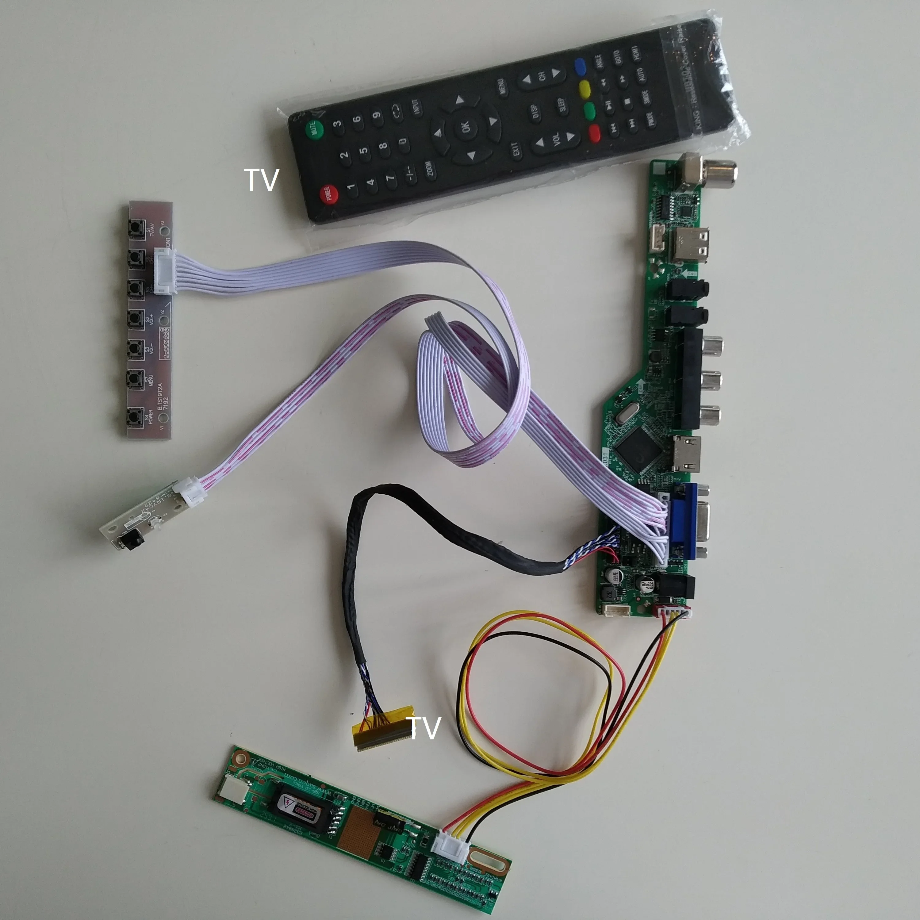 ТВ USB ЖК-дисплей со светодиодной подсветкой AUDIO VGA AV 1, лампы CCFL, плата драйвера контроллера, дисплей для 15,0 дюймов LP150X08-A5N1 1024X768
ТВ USB ЖК-дисплей со светодиодной подсветкой AUDIO VGA AV 1, лампы CCFL, плата драйвера контроллера, дисплей для 15,0 дюймов LP150X08-A5N1 1024X768