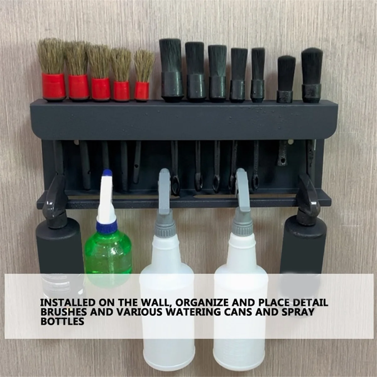 #45N Automotive Parts & Accessories,Holder Spray Bottle Storage Rack Alloy Hanging Car Brush Holder,Black
#45N Automotive Parts & Accessories,Holder Spray Bottle Storage Rack Alloy Hanging Car Brush Holder,Black