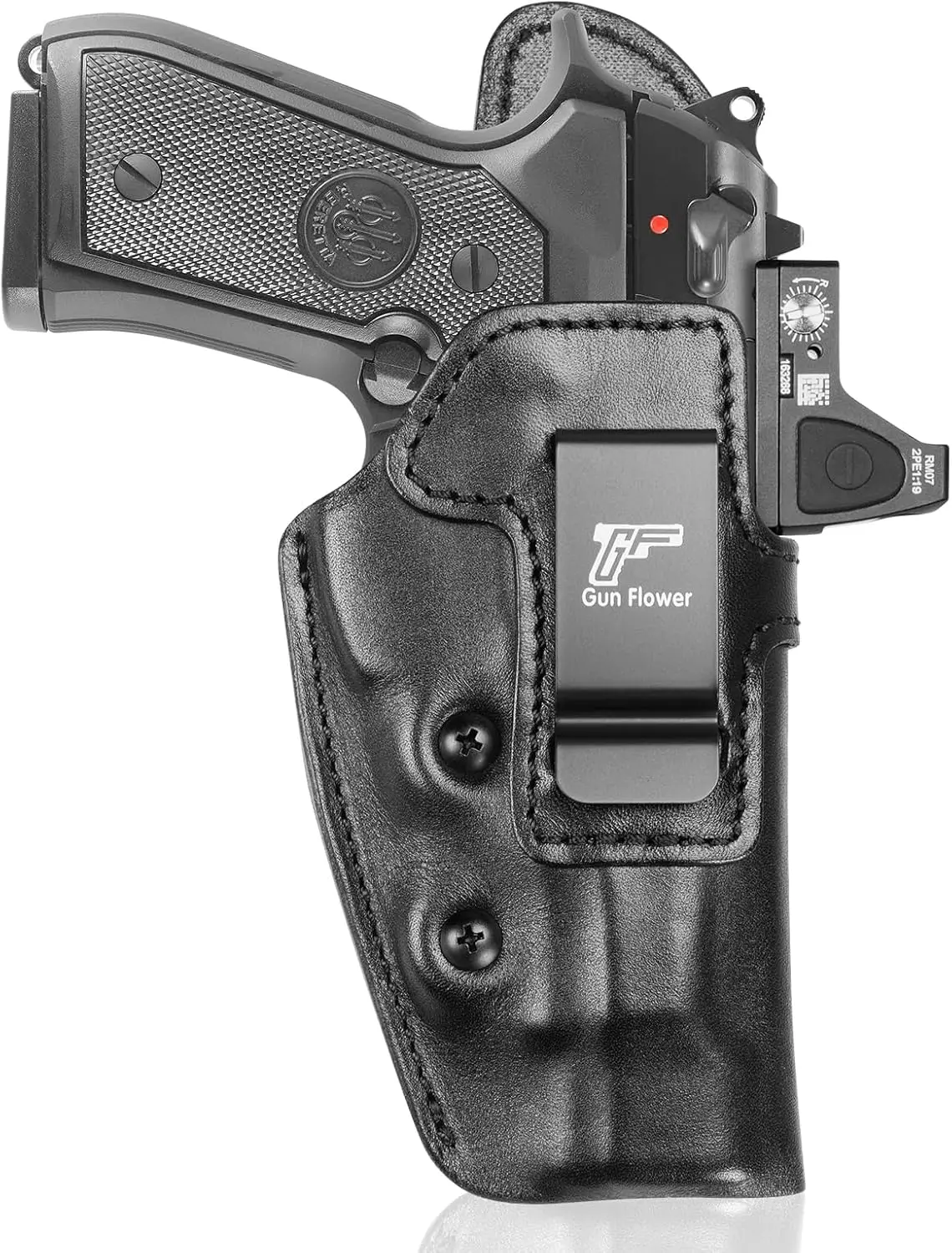Кожаная кобура IWB для Beretta 92FS, скрытая кобура для ношения внутри пояса, подходит для ремня шириной 1.5-1.75 дюйма, черная, для правой руки.
Кожаная кобура IWB для Beretta 92FS, скрытая кобура для ношения внутри пояса, подходит для ремня шириной 1.5-1.75 дюйма, черная, для правой руки.