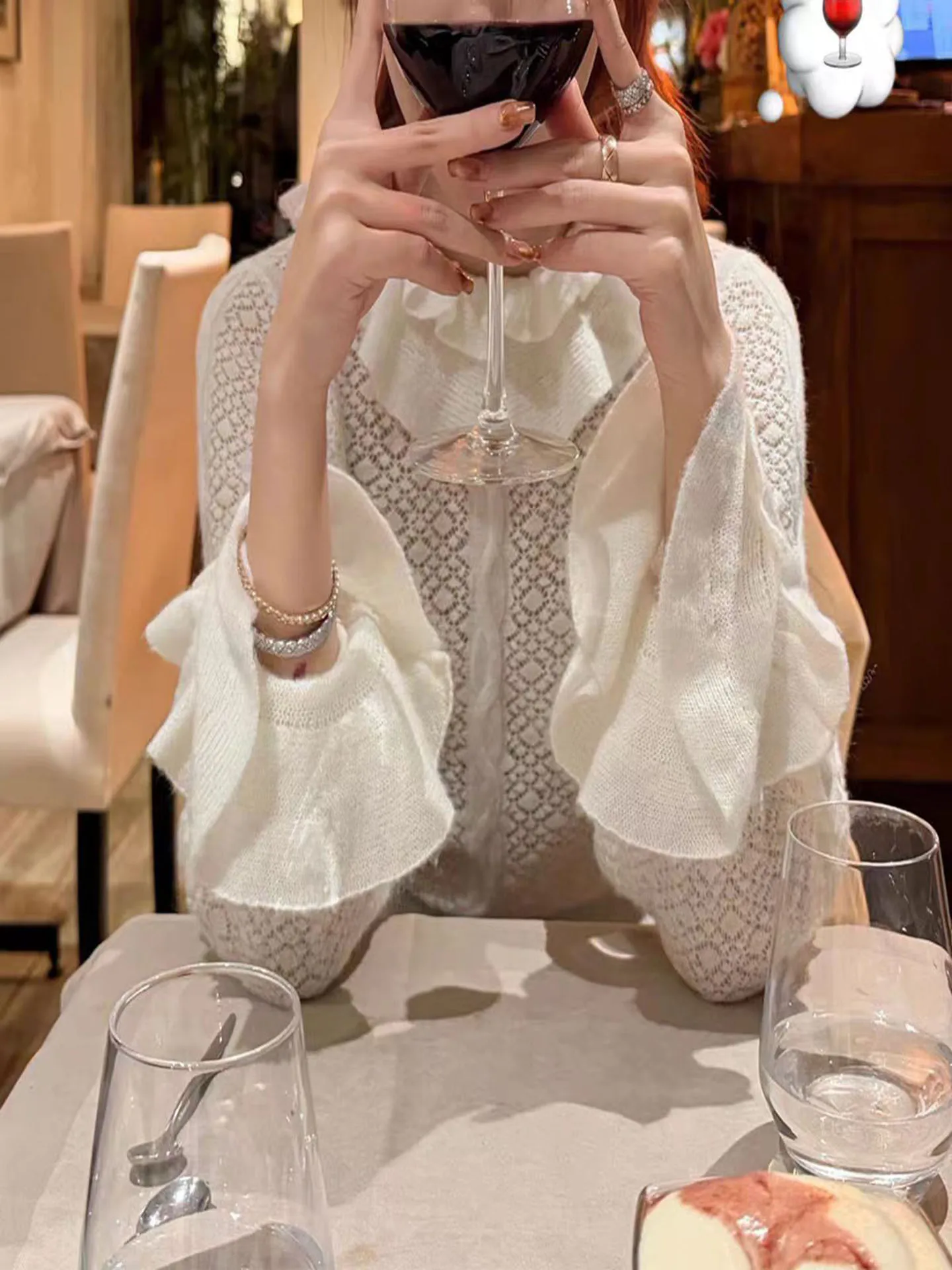 Elegant Knitted Sweater with Machine Made Floral Lace Collar Soft Winter Commute Style Long Sleeve Ladies Fashion
Elegant Knitted Sweater with Machine Made Floral Lace Collar Soft Winter Commute Style Long Sleeve Ladies Fashion