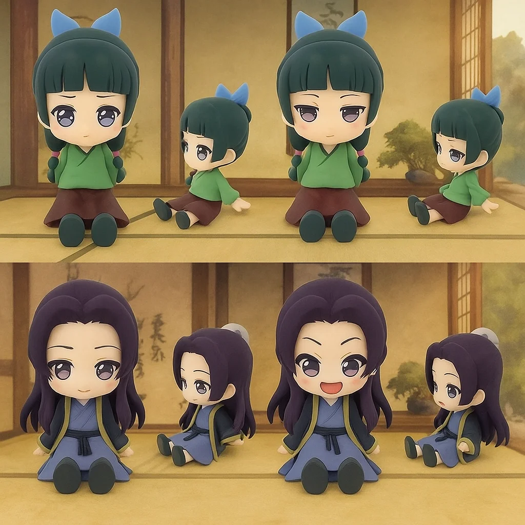 Аптекарь Дневники Фигурка Сидячая поза Настольный орнамент Аниме Маомао Фигурка ПВХ Кукла Модель Игрушки Статуя Джинси
Аптекарь Дневники Фигурка Сидячая поза Настольный орнамент Аниме Маомао Фигурка ПВХ Кукла Модель Игрушки Статуя Джинси