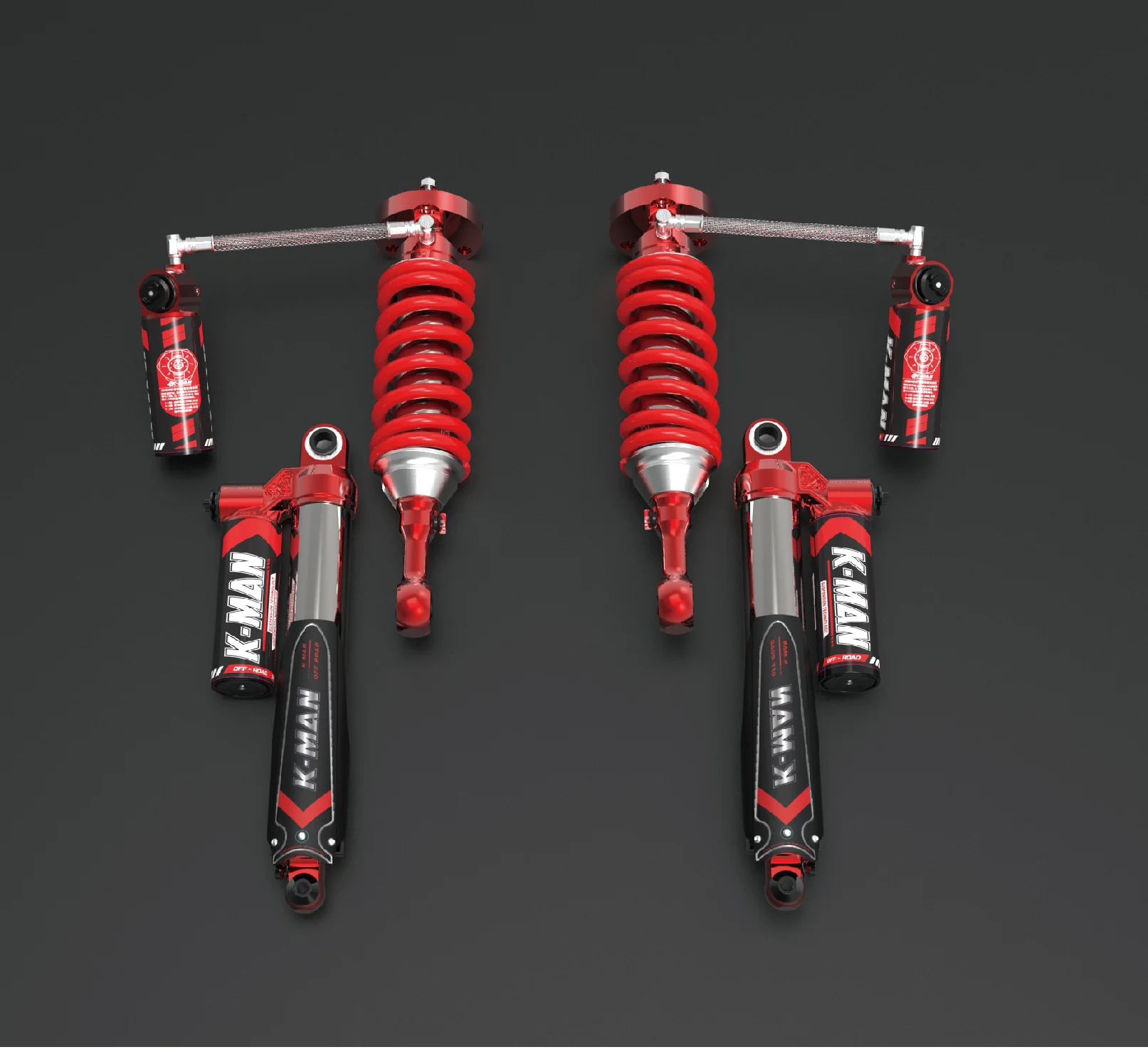 Комплект амортизаторов K-MAN Performance с лифтом 2 дюйма, совместимый с FORD F-150 Raptor, для внедорожной модернизации подвески
Комплект амортизаторов K-MAN Performance с лифтом 2 дюйма, совместимый с FORD F-150 Raptor, для внедорожной модернизации подвески