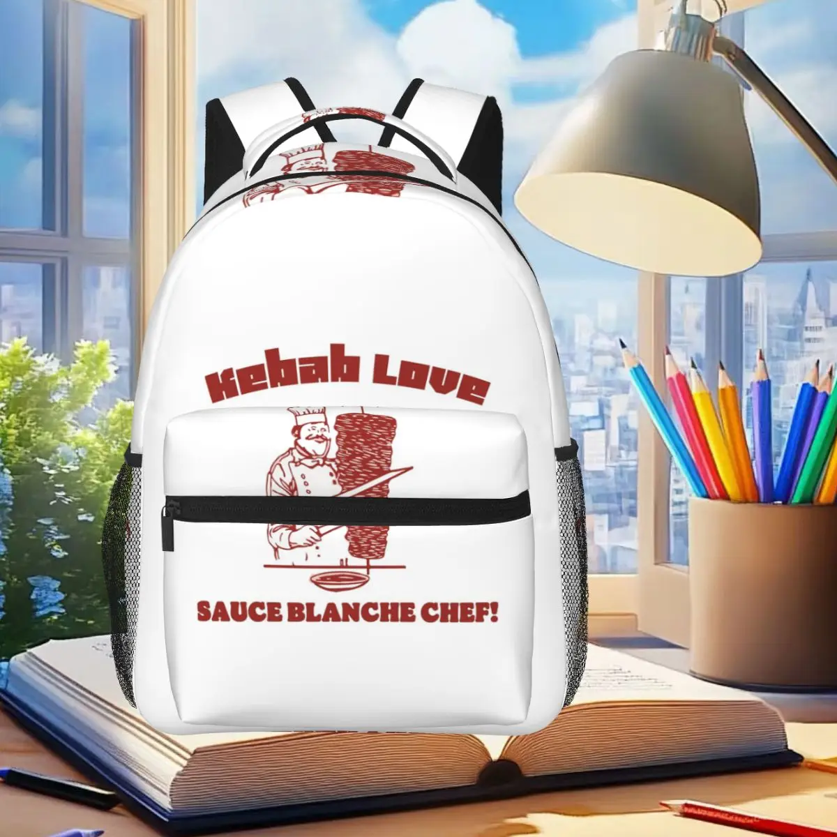 Doner Kebab Kalash Funny Graphic Backpack Student Boys Girls BookBag Kids School Bag Laptop Shoulder Bags for Men Women
Doner Kebab Kalash Funny Graphic Backpack Student Boys Girls BookBag Kids School Bag Laptop Shoulder Bags for Men Women