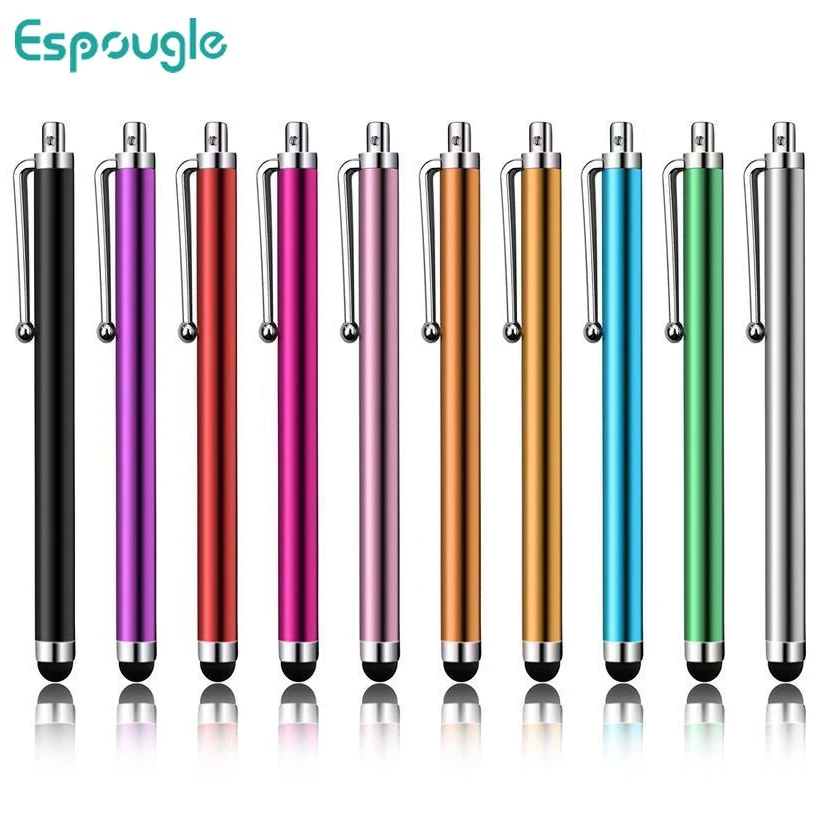 300pcs Capacitive Stylus Pen Metal Touch Screen Pens for All Capacitive Screen Smart Phone Tablet Drop Shipping
300pcs Capacitive Stylus Pen Metal Touch Screen Pens for All Capacitive Screen Smart Phone Tablet Drop Shipping