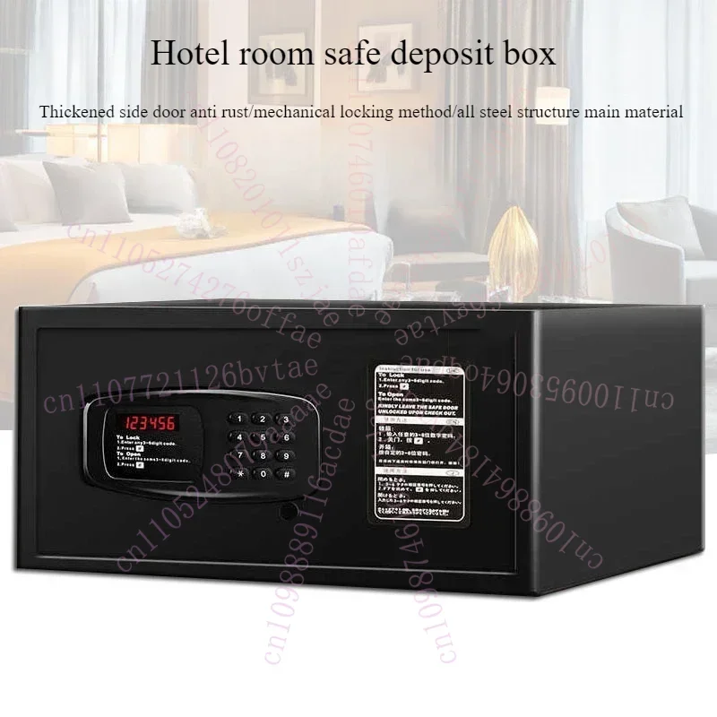 Household Hotel Room Safe Side Door Small Password Key Anti Theft Full Steel Plate Safe Deposit Box
Household Hotel Room Safe Side Door Small Password Key Anti Theft Full Steel Plate Safe Deposit Box