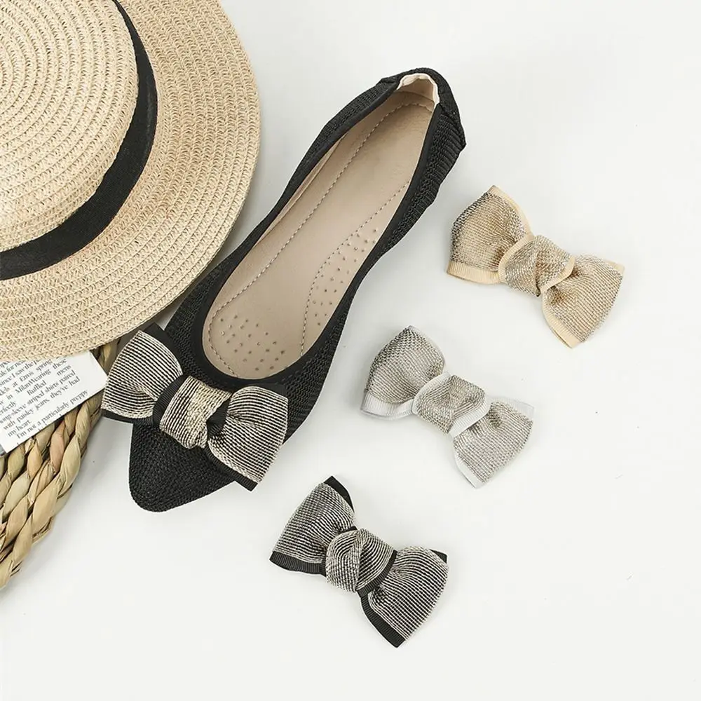 Handmade Bow Tie Shoes Decorations Bright Silk Fabric Art Shoes Buckle Accessories Bow Shoes Charm Women
Handmade Bow Tie Shoes Decorations Bright Silk Fabric Art Shoes Buckle Accessories Bow Shoes Charm Women