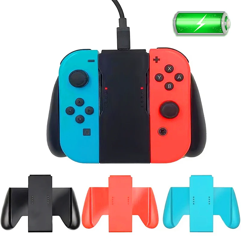 Support Charging Joy-con Controller Gaming Grip For Nintendo Switch Handle Comfort Bracket Holder For NS Switch
Support Charging Joy-con Controller Gaming Grip For Nintendo Switch Handle Comfort Bracket Holder For NS Switch